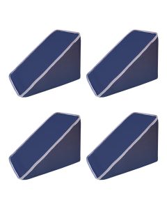 Kit 4 Triângulos 40x56cm Travesseiro Pós Cirúrgico em Poliéster - Celiflex