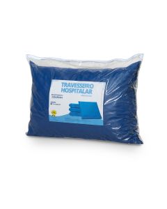 Travesseiro Hospitalar Pós Operatório Revestido em Napa Impermeável 60x40x10cm